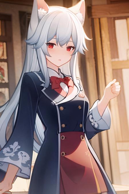 01957-744530841-masterpiece, best quality,  _lora_gmstyle_1.4_,1girl,white hair, long long hair, animal ears, red eyes,little girl,school unifor.png